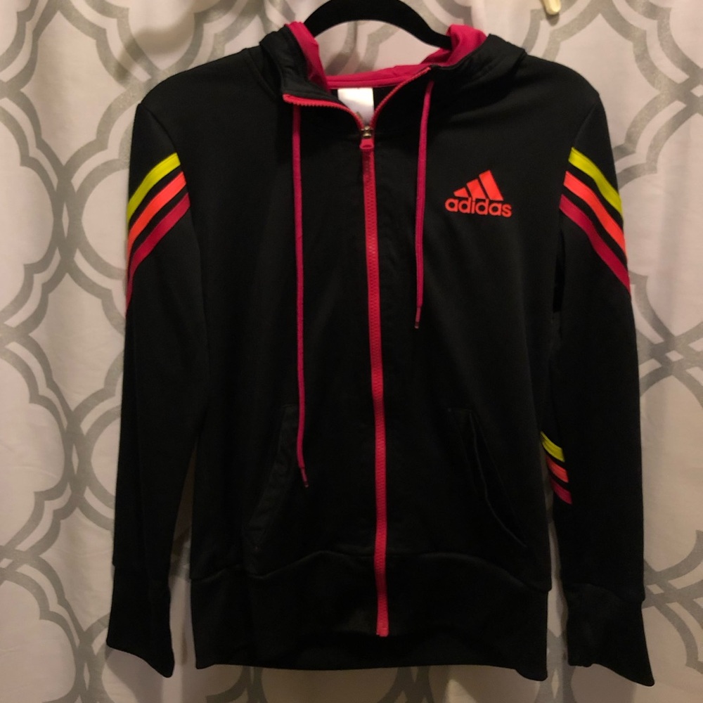 Adidas zipper hoodie!